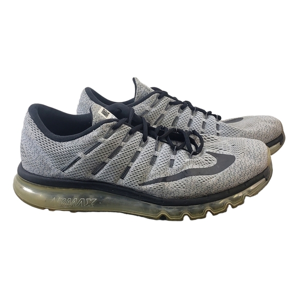 Nike Other - Nike Mens Size 14 Air Max 2016 Black and White Running Sneakers